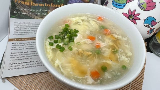 48. Egg Flower Soup.