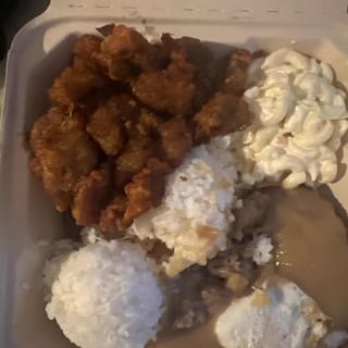 Mochiko Chicken/Loco Moco
