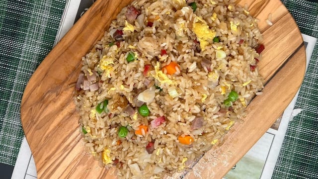 Char Siu Fried Rice.