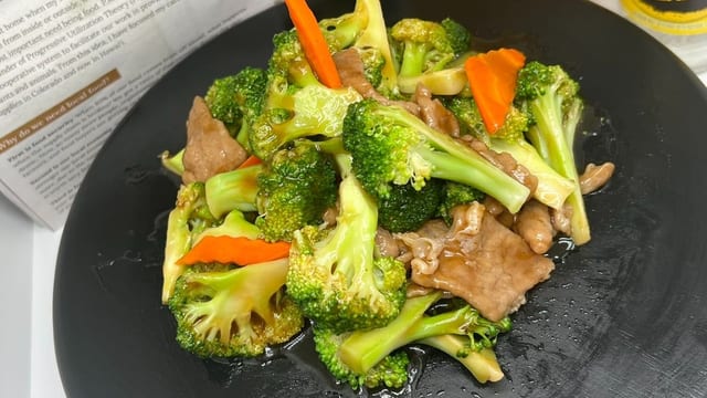 Beef Broccoli.