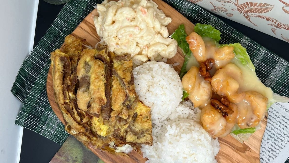 Meat Jun/Garlic Shrimp.