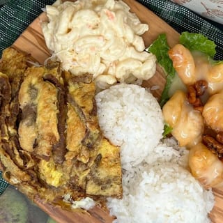 Meat Jun/Garlic Shrimp