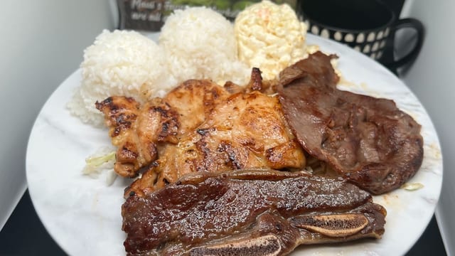 BBQ Mixed Plate.