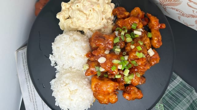 Orange Chicken.