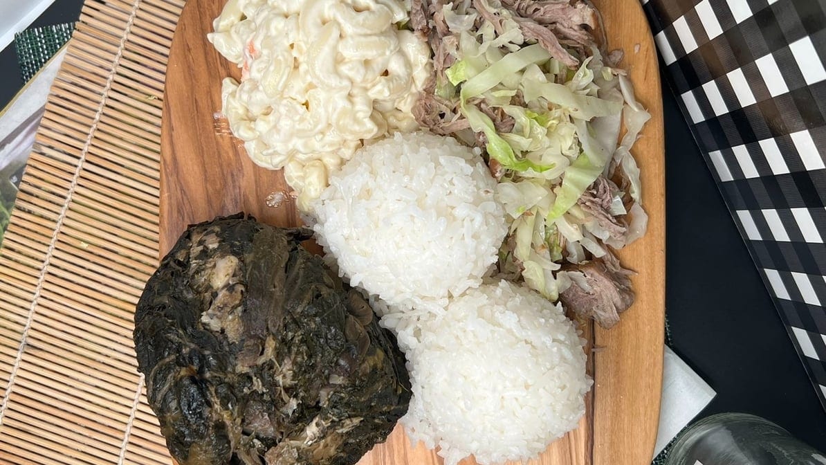 Kalua & Lau Lau Combo.