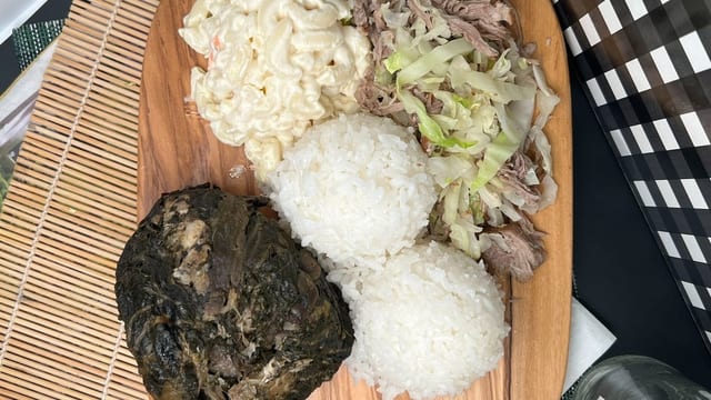 Kalua & Lau Lau Combo.