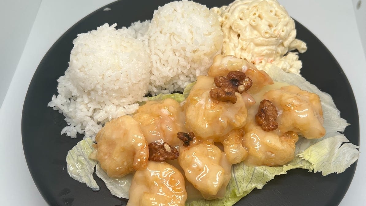 Honey Walnut Shrimp.